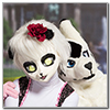 Eurofurence 2014 fursuit photoshoot. Preview picture of Diamond, Leila